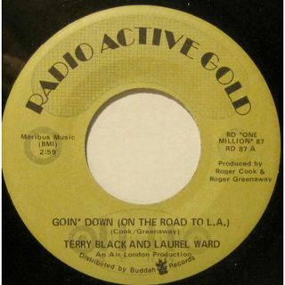 米7” Terry Black &amp; Laurel Ward Goin Down (On The Road To L. A.) RD87 Radio Active Gold /00080(その他)