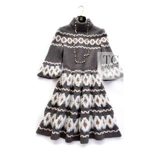 CHANEL - CHANEL シャネル 09C ワンピース サイズ34 ブラック CHANEL - CHANEL シャネル 09C ワンピース サイズ34 ブラック