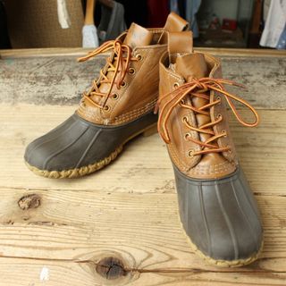 男の子向けプレゼント集結 - L.L.Bean USA製 良い味 ビーンブーツ ビンテージ L.L.ビーン 女性用