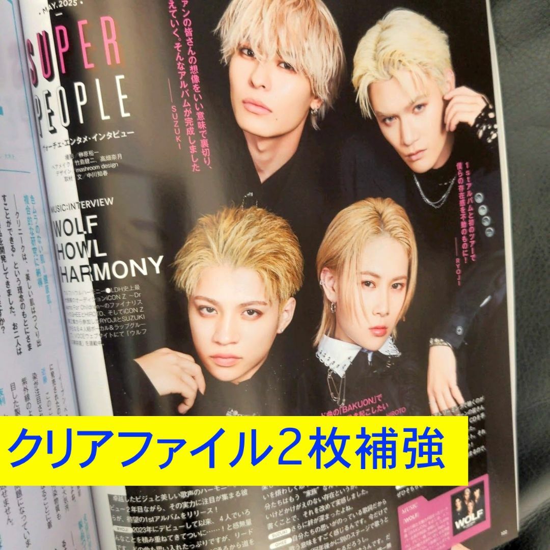WOLF HOWL HARMONY 25/5月号 VOCE 記事切り抜き W補強の通販 by vogue 