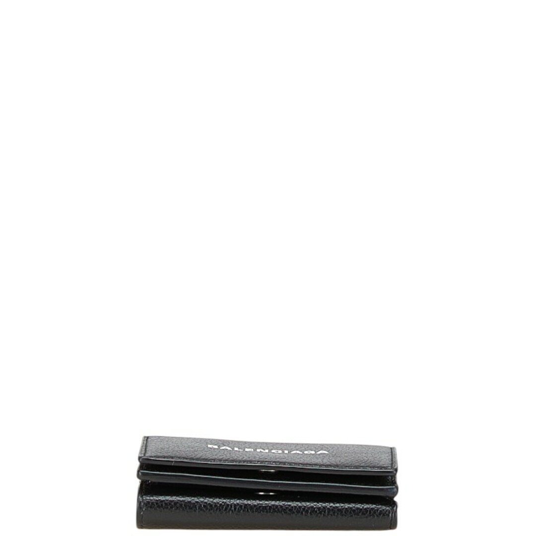 BALENCIAGA - 美品 バレンシアガ ロゴ 三つ折り財布 コンパクト BALENCIAGA - 美品 バレンシアガ ロゴ 三つ折り財布 コンパクト