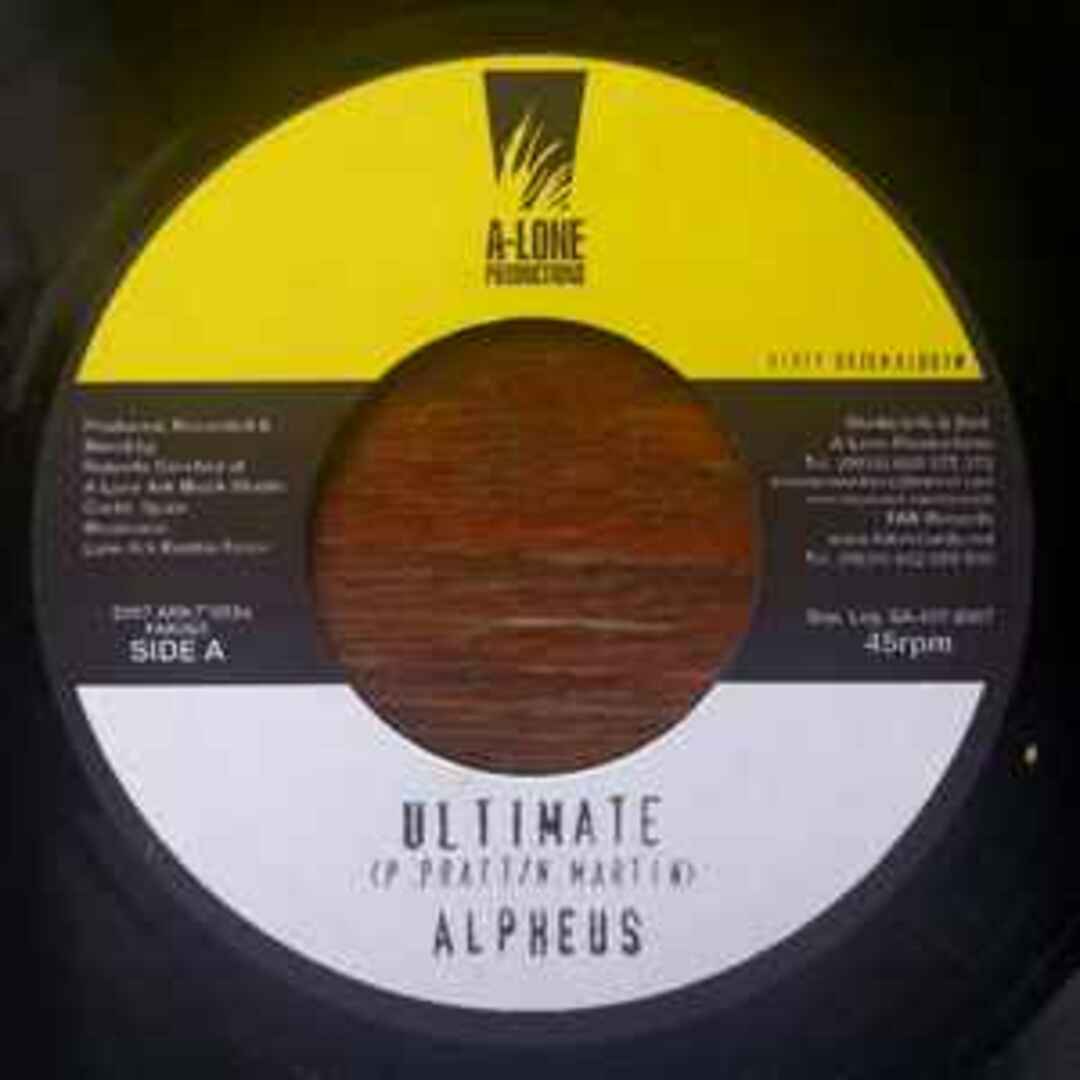 西7” Alpheus / Ranking Forest Ultimate / Whole Heap Of Style ARK7003 A-Lone Productions, /00080 エンタメ/ホビーのエンタメ その他(その他)の商品写真