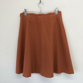 【Jocomomola】ホコモモラ　オレンジ系　42　フレアスカート　無地　シンプル　ボトムス(その他)