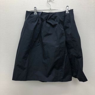 アンタイトル(UNTITLED)の【UNTITLED】アンタイトル　レディース　スカート　ひざ丈　青系　サイズ２　無地　シンプル(その他)