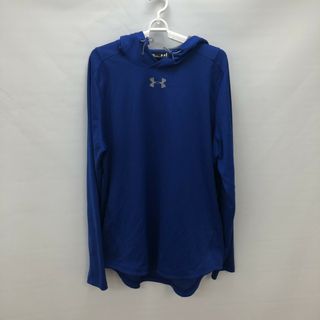 【URDEARMOUR】アンダーアーマー　パーカー　フード付き　青系　スポーツ(パーカー)