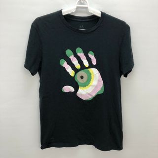 アルマーニエクスチェンジ(ARMANI EXCHANGE)の【ARMANI EXCHANGE】アルマーニエクスチェンジ　トップス　Tシャツ　半袖　黒系　ブラック　Sサイズ　(Tシャツ/カットソー(半袖/袖なし))