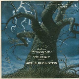 米LP Ludwig van Beethoven, Arthur R ”Appassionata” And ”Pathetique” Sonatas LM1908 RCA Victor Red Seal /00260(その他)