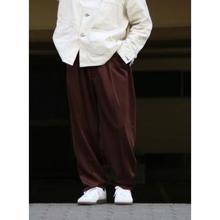 1LDK SELECT - everyone action slacks (BLACK) XLの通販 by 1LDK SELECT - everyone action slacks (BLACK) XLの通販 by