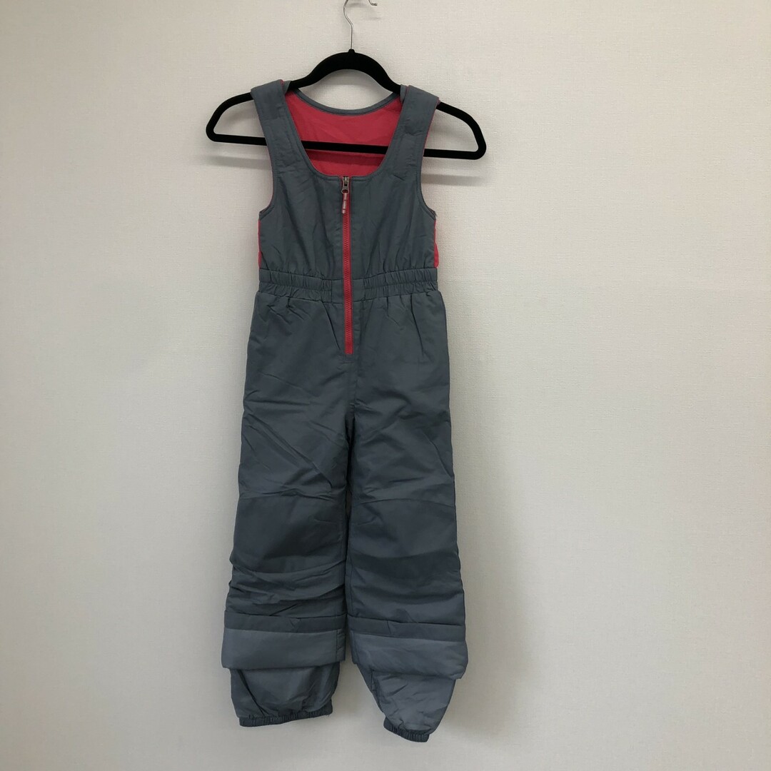 【Columbia】コロンビア　灰色系　XS　セットアップ　レインスーツ　オーバーオール　ジャンパー　シャカシャカ