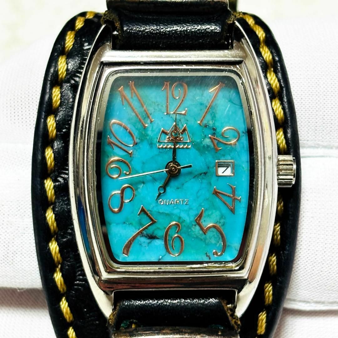 海外輸入】 稼働品】SAAD サード 電池新品の通販 レザーバンド 海外輸入】 稼働品】SAAD サード 電池新品の通販 レザーバンド
