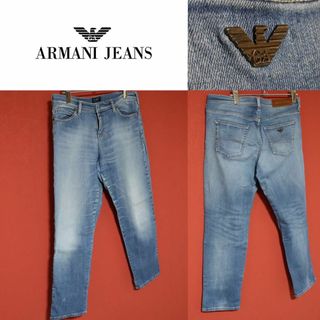 Armani - 【90s】アルマーニ ジーンズ デニム スラックス ワイド Armani - 【90s】アルマーニ ジーンズ デニム スラックス ワイド