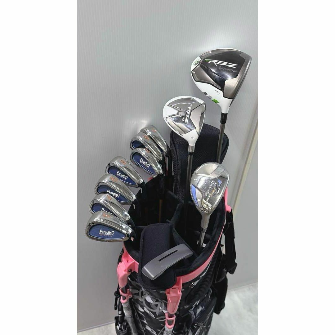 TaylorMade - 豪華11本 新品キャディバッグ テーラーメイド TaylorMade - 豪華11本 新品キャディバッグ テーラーメイド