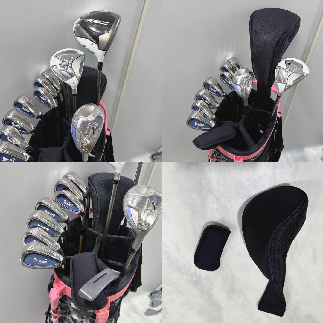 TaylorMade - 豪華11本 新品キャディバッグ テーラーメイド TaylorMade - 豪華11本 新品キャディバッグ テーラーメイド
