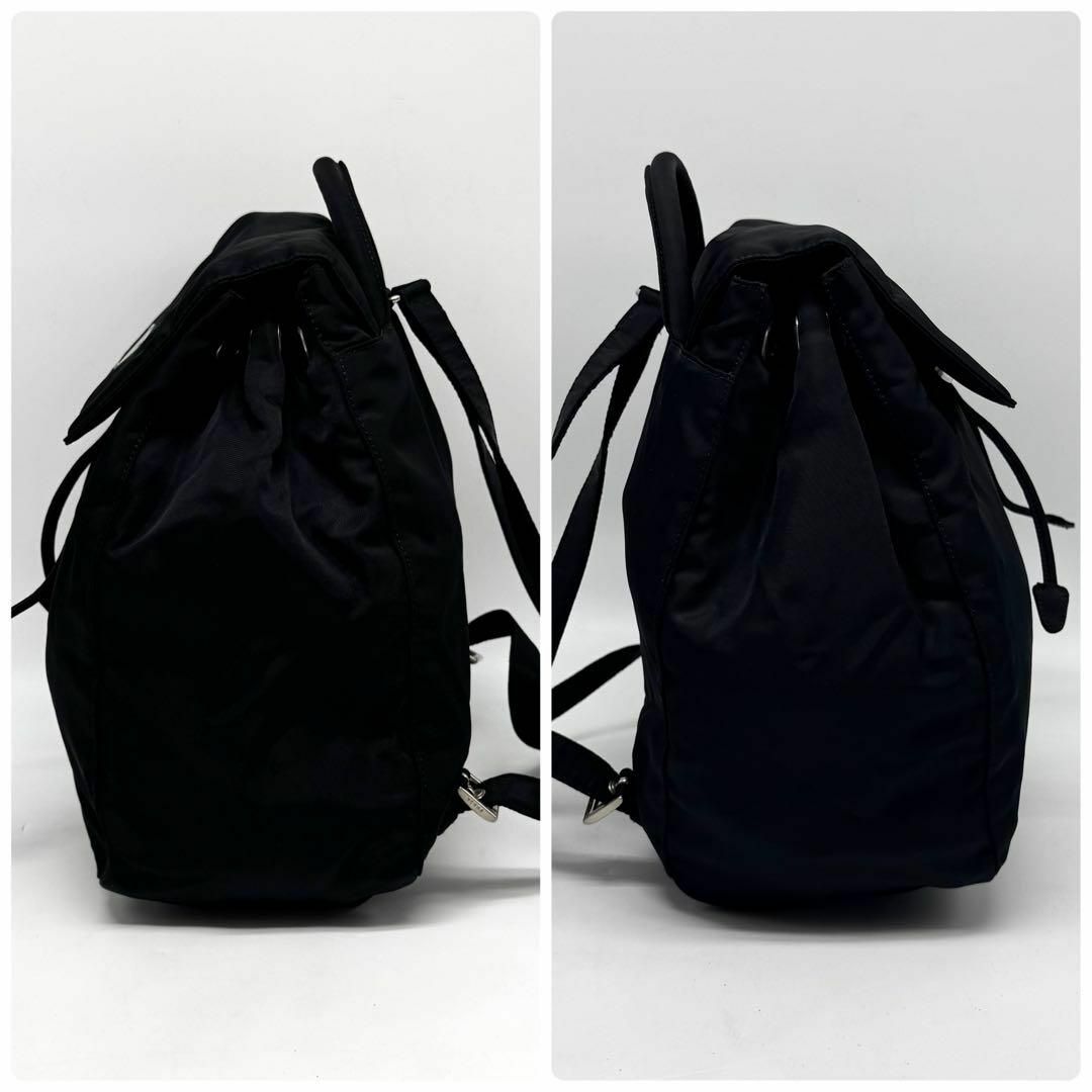 PRADA - 【極上美品・使用感少ない】プラダ リュック 三角ロゴ PRADA - 【極上美品・使用感少ない】プラダ リュック 三角ロゴ