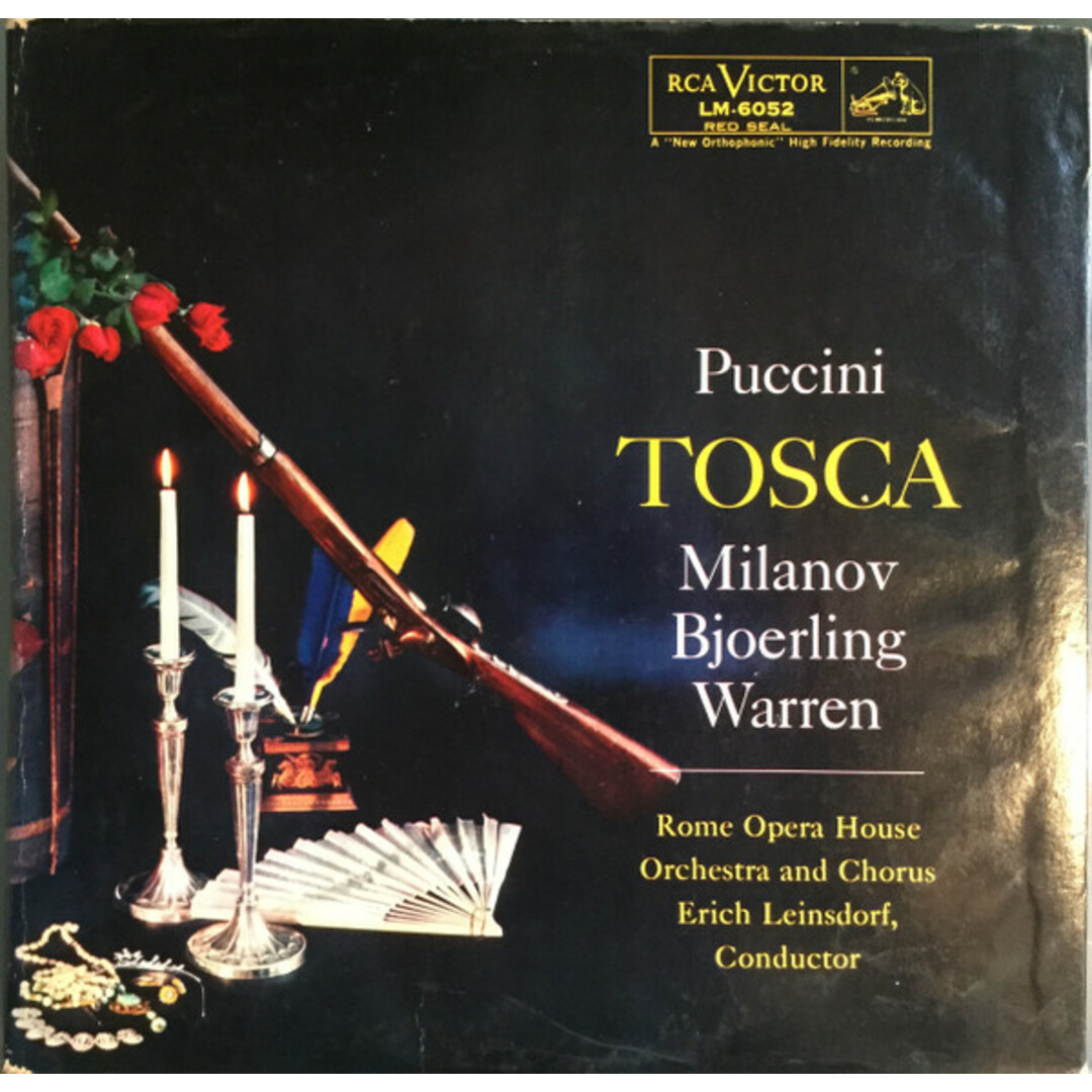 米2LP Various Puccini Tosca LM6052 RCA VICTOR RED SEAL /00660 エンタメ/ホビーのエンタメ その他(その他)の商品写真