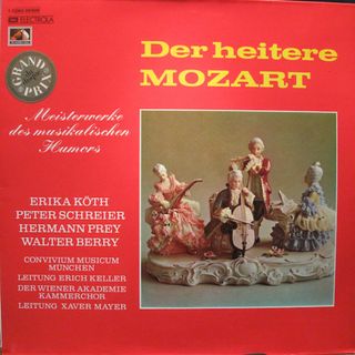 独LP Mozart, Erika Koth, Peter Schr Der Heitere Mozart (Meisterwerke Des Musikalischen  C06329009 HIS MASTERS VOICE /00260(その他)