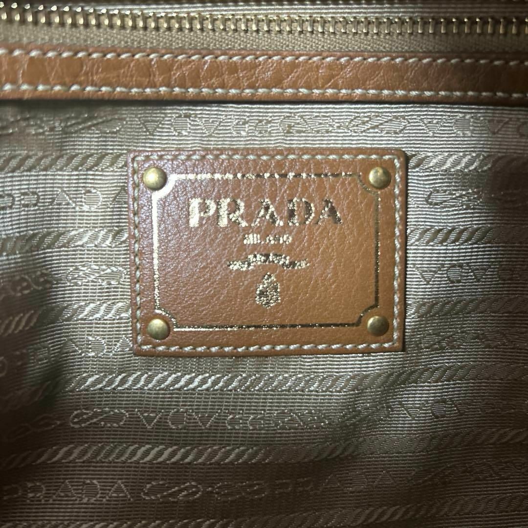 PRADA - 極美品 カード 袋有 PRADA プラダ ミニボストン ロゴ PRADA - 極美品 カード 袋有 PRADA プラダ ミニボストン ロゴ
