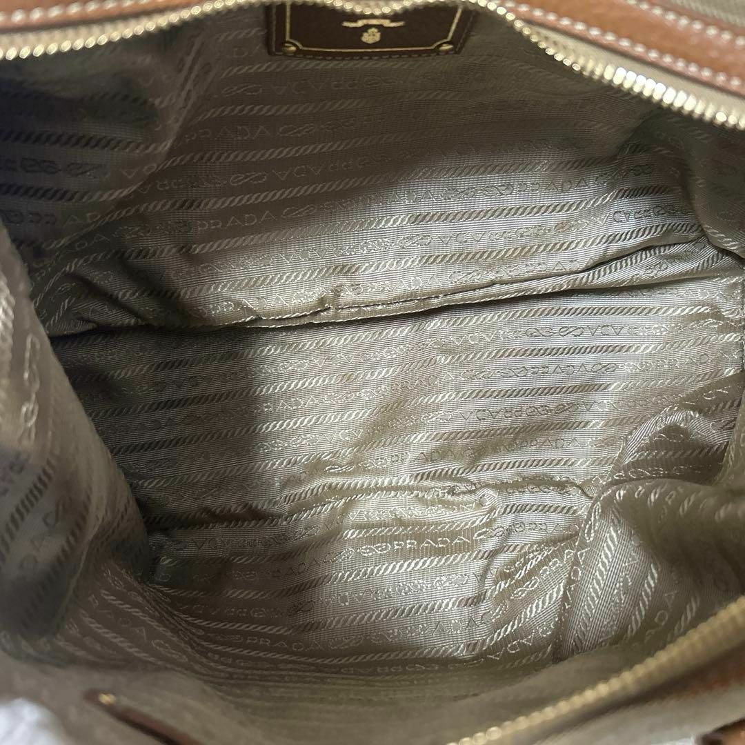PRADA - 極美品 カード 袋有 PRADA プラダ ミニボストン ロゴ PRADA - 極美品 カード 袋有 PRADA プラダ ミニボストン ロゴ