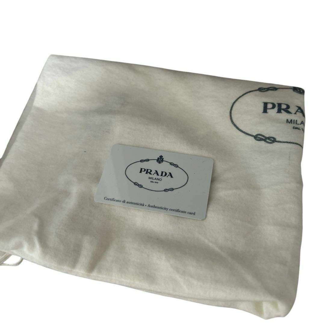 PRADA - 極美品 カード 袋有 PRADA プラダ ミニボストン ロゴ PRADA - 極美品 カード 袋有 PRADA プラダ ミニボストン ロゴ