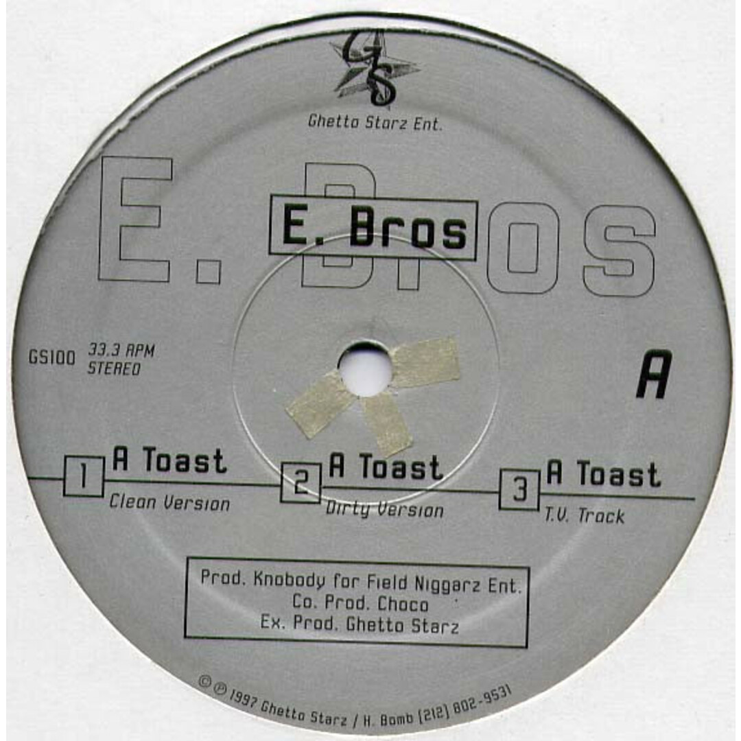 米12” E Bros A Toast GS100 CHETTO STARZ ENTERTA /00250 エンタメ/ホビーのエンタメ その他(その他)の商品写真