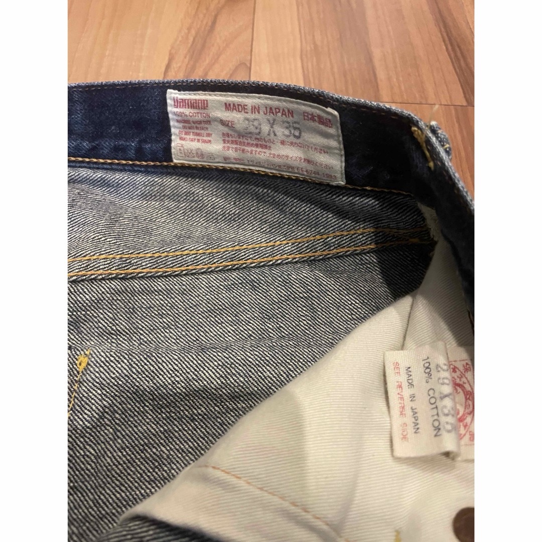 EVISU - サイズ29 黒カモメ 片カモメ 2000 虎耳 エヴィス エビス EVISU - サイズ29 黒カモメ 片カモメ 2000 虎耳 エヴィス エビス