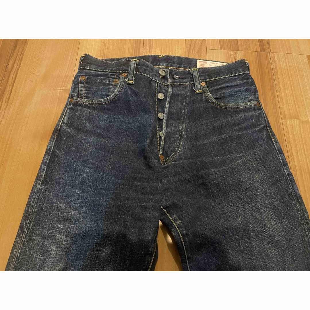 EVISU - サイズ29 黒カモメ 片カモメ 2000 虎耳 エヴィス エビス EVISU - サイズ29 黒カモメ 片カモメ 2000 虎耳 エヴィス エビス