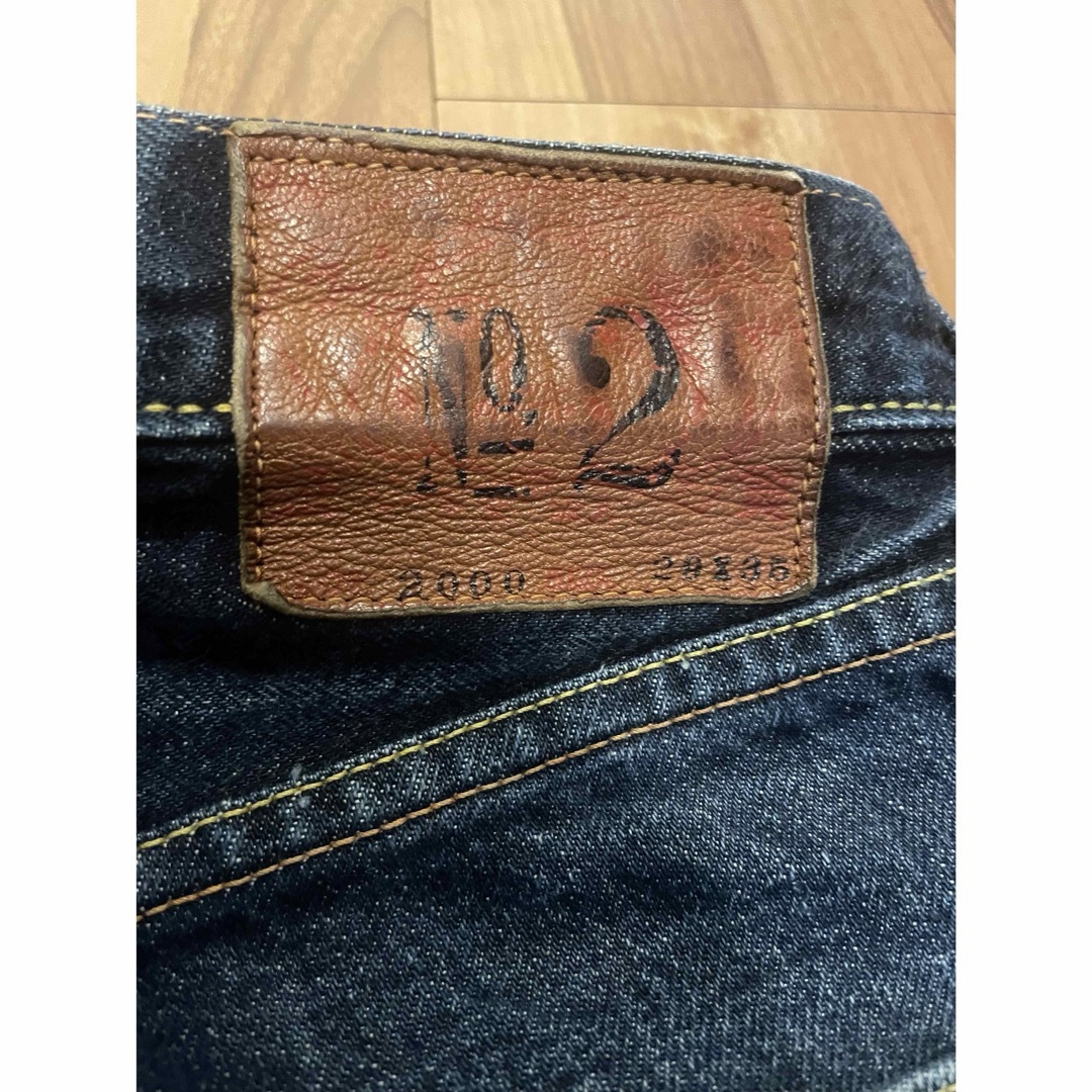 EVISU - サイズ29 黒カモメ 片カモメ 2000 虎耳 エヴィス エビス EVISU - サイズ29 黒カモメ 片カモメ 2000 虎耳 エヴィス エビス