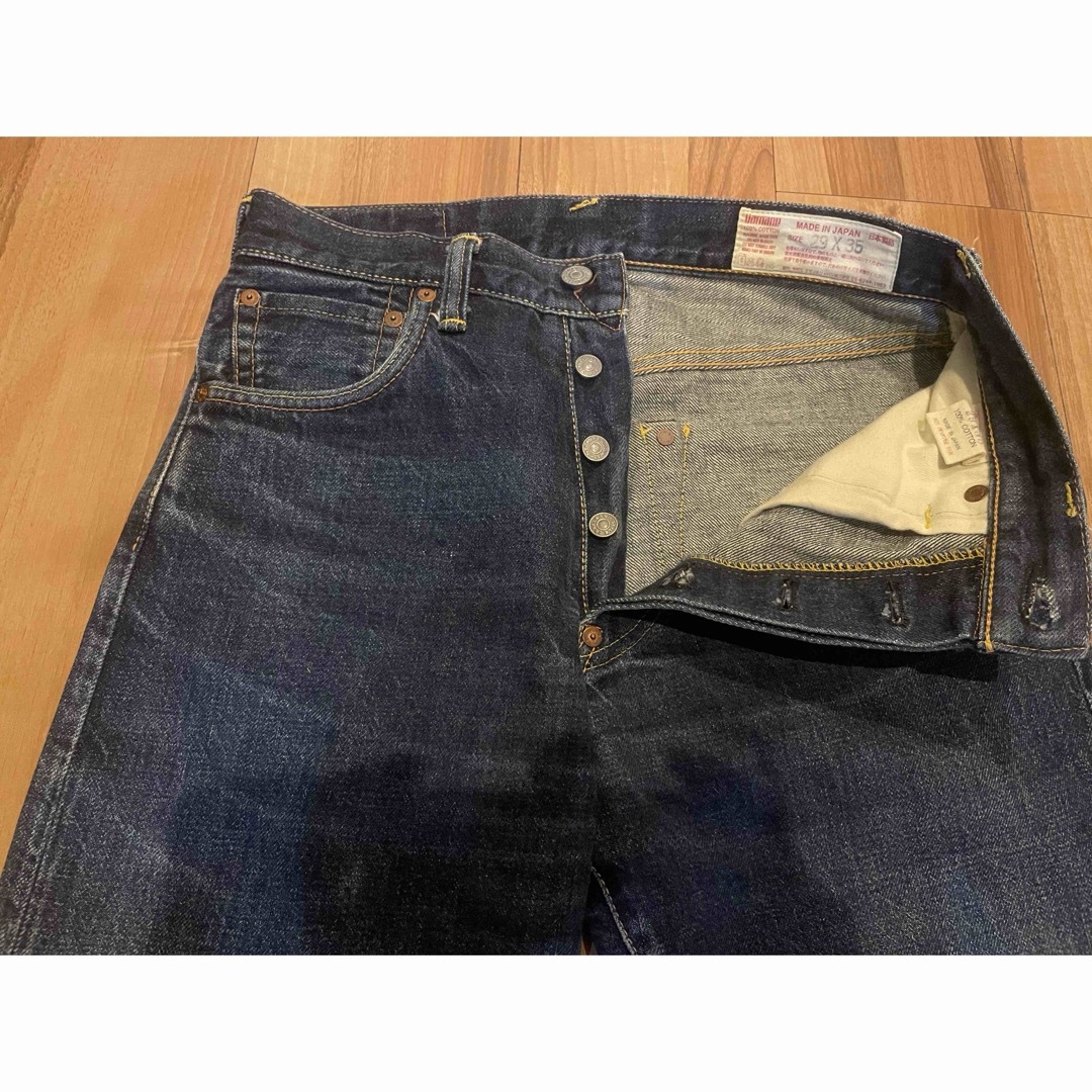 EVISU - サイズ29 黒カモメ 片カモメ 2000 虎耳 エヴィス エビス EVISU - サイズ29 黒カモメ 片カモメ 2000 虎耳 エヴィス エビス