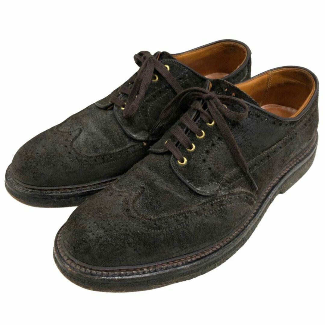 Alden - オールデン 31910 スウェード ウイングチップ シューズ Alden - オールデン 31910 スウェード ウイングチップ シューズ