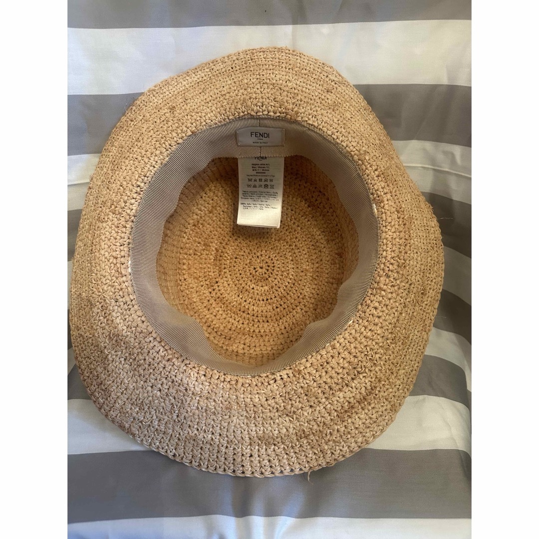 FENDI - 【人気・完売】FENDI フェンディ ベージュ ラフィア FENDI - 【人気・完売】FENDI フェンディ ベージュ ラフィア