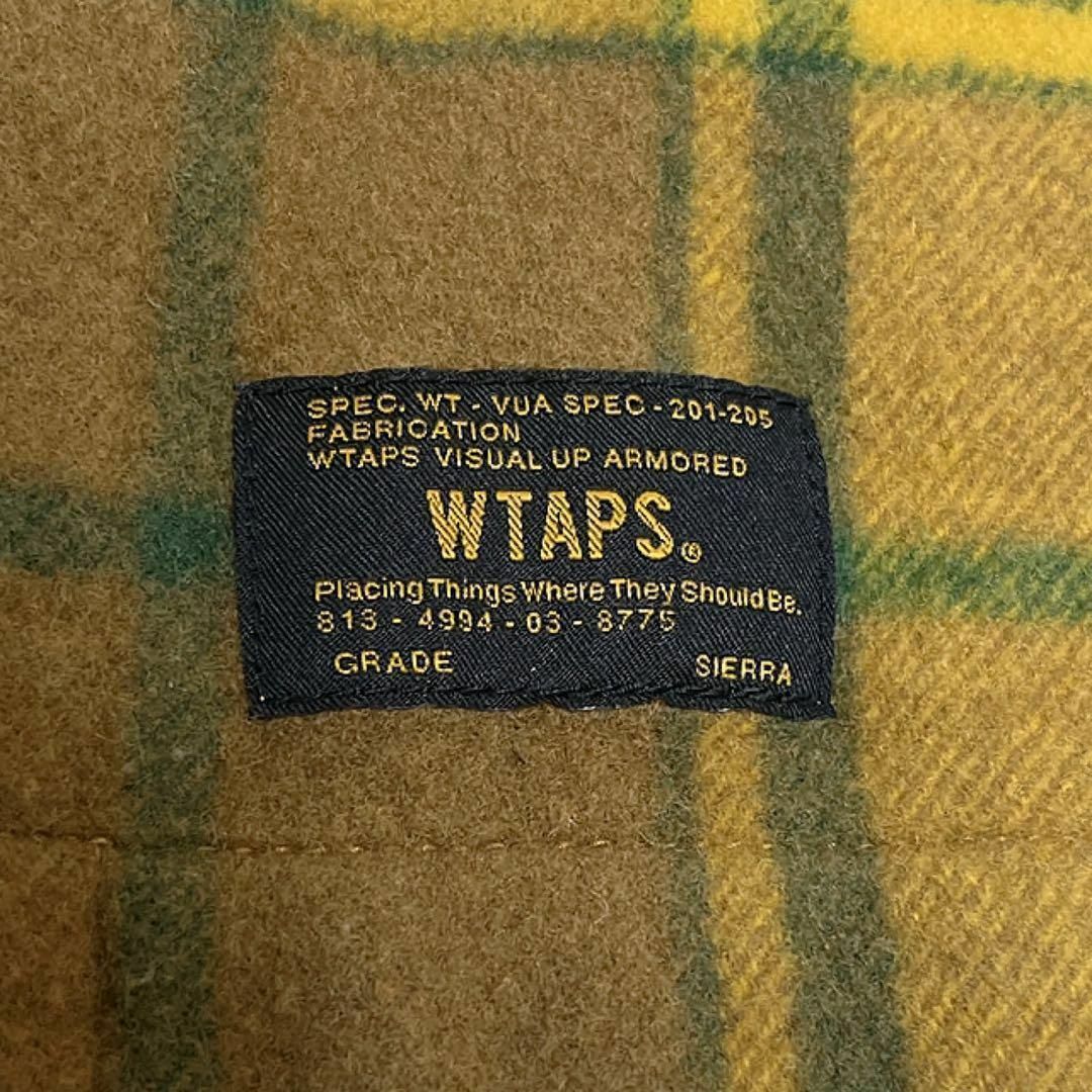 W)taps - 美品 WTAPS ダブルタップス ネルシャツ 長袖 チェック W)taps - 美品 WTAPS ダブルタップス ネルシャツ 長袖 チェック