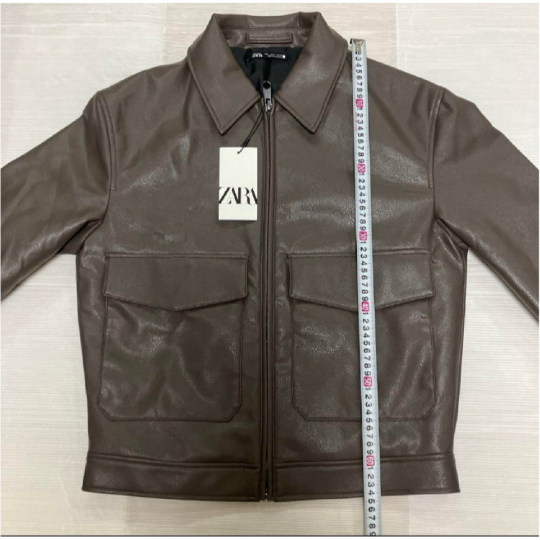 ZARA - 送料無料 新品 ZARA ポケット付きフェイクレザー ZARA - 送料無料 新品 ZARA ポケット付きフェイクレザー