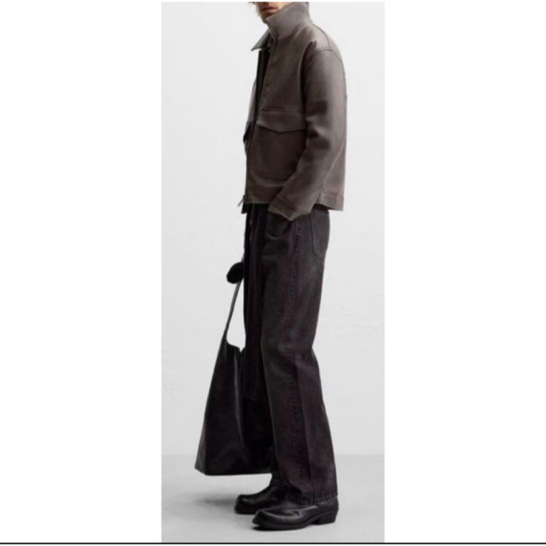 ZARA - 送料無料 新品 ZARA ポケット付きフェイクレザー ZARA - 送料無料 新品 ZARA ポケット付きフェイクレザー