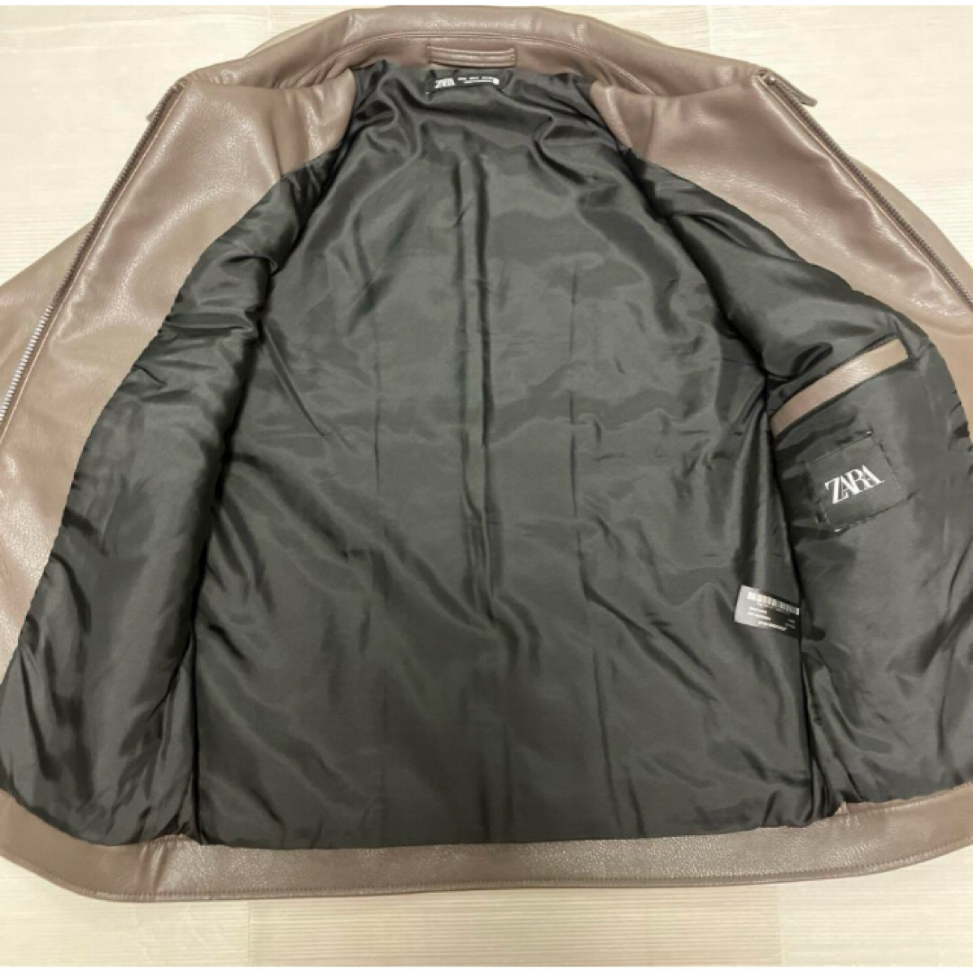 ZARA - 送料無料 新品 ZARA ポケット付きフェイクレザー ZARA - 送料無料 新品 ZARA ポケット付きフェイクレザー