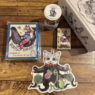 ヒグチユウコ - 希少 絵付きサイン入りタッセルクッション ボー ヒグチユウコ - 希少 絵付きサイン入りタッセルクッション ボー