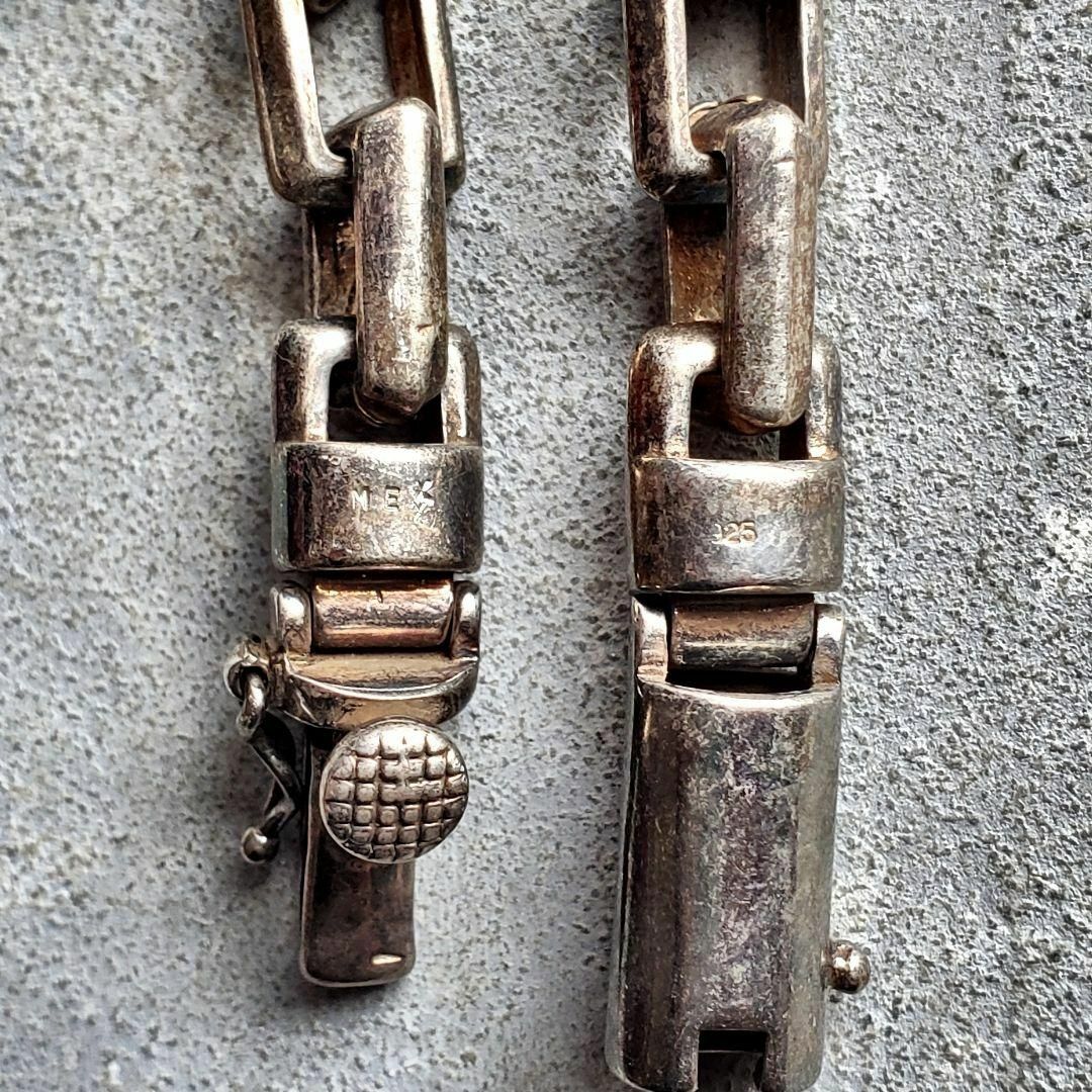 VINTAGE - VINTAGE ヴィンテージ シルバー ボックスチェーン 925 VINTAGE - VINTAGE ヴィンテージ シルバー ボックスチェーン 925
