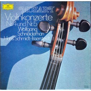 独LP Wolfgang Amadeus Mozart - Wolf Violinkonzerte Nr. 4 und Nr. 5 2538094 Deutsche Grammophon /00260(その他)