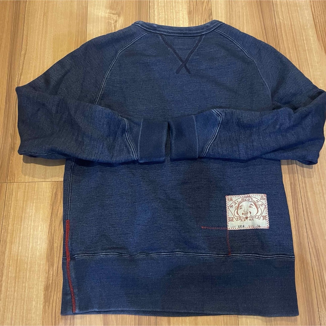 EVISU - サイズ38 トレーナー スウェット 1514 エヴィス エビス EVISU - サイズ38 トレーナー スウェット 1514 エヴィス エビス