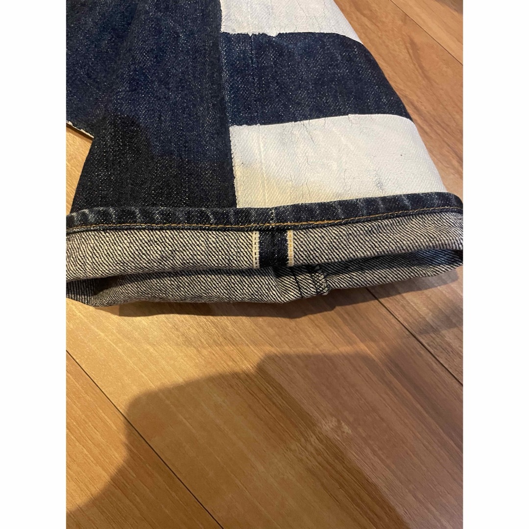 EVISU - サイズ36 2504XX バックベルト虎耳 希少モデル エヴィス EVISU - サイズ36 2504XX バックベルト虎耳 希少モデル エヴィス