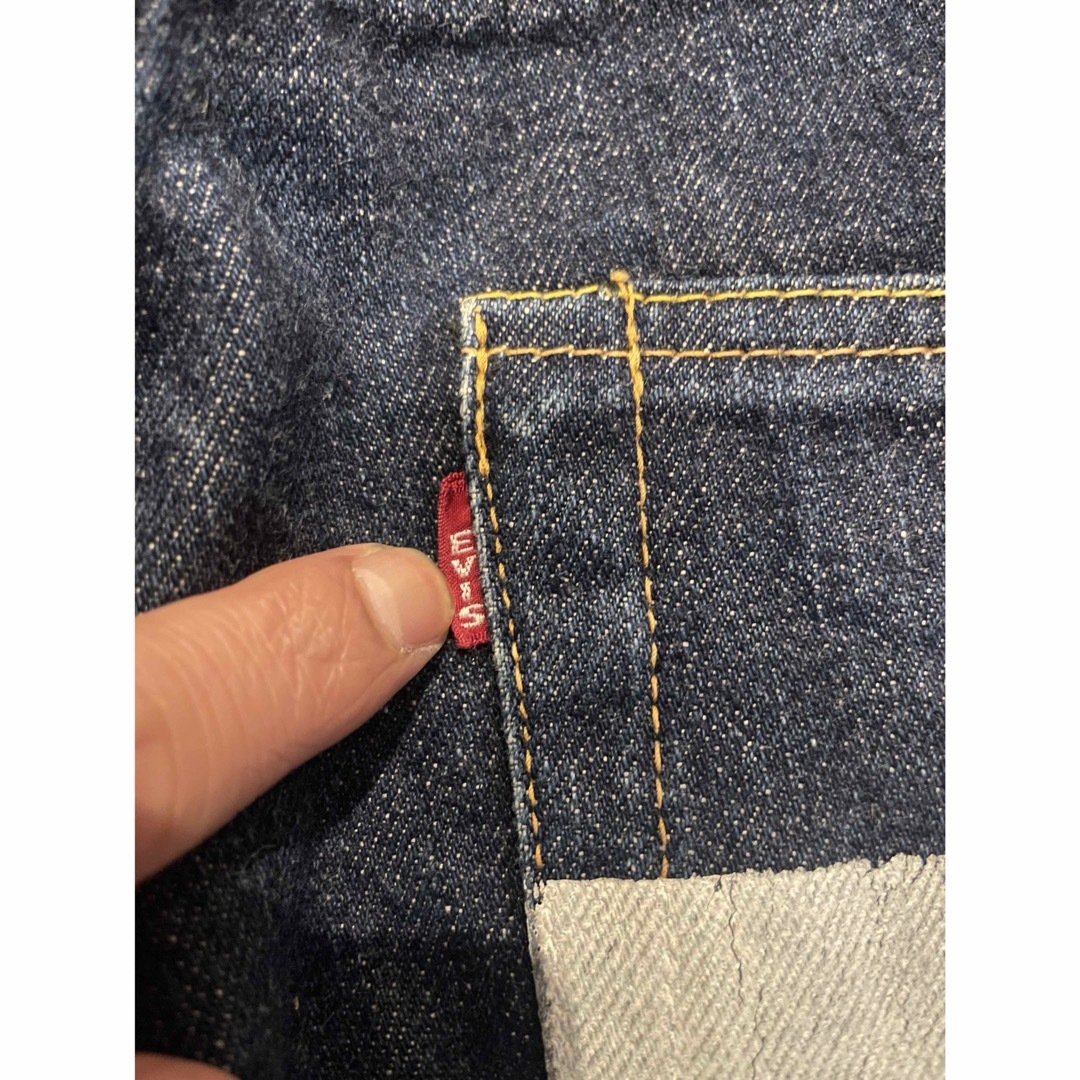 EVISU - サイズ36 2504XX バックベルト虎耳 希少モデル エヴィス EVISU - サイズ36 2504XX バックベルト虎耳 希少モデル エヴィス