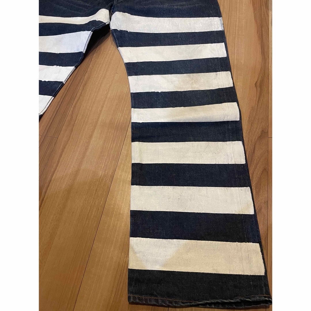 EVISU - サイズ36 2504XX バックベルト虎耳 希少モデル エヴィス EVISU - サイズ36 2504XX バックベルト虎耳 希少モデル エヴィス