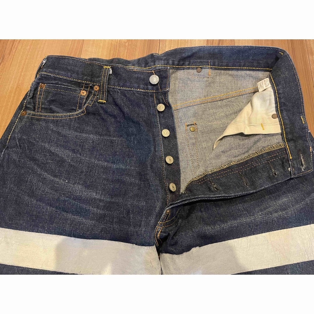 EVISU - サイズ36 2504XX バックベルト虎耳 希少モデル エヴィス EVISU - サイズ36 2504XX バックベルト虎耳 希少モデル エヴィス