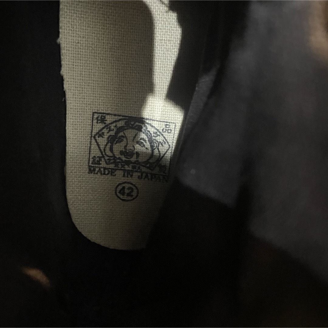 EVISU - サイズ42 ブラックデニム ハイカット スニーカー EVISU - サイズ42 ブラックデニム ハイカット スニーカー