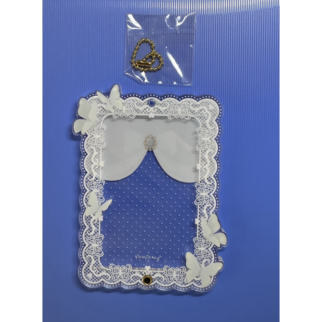 フクヤ/fukuya アクリルフレーム パピヨン ホワイト/白 エンタメ/ホビーのアニメグッズ(その他)の商品写真