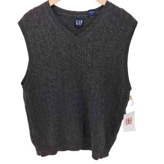 GAP - Gap(ギャップ) 90s 紺タグ OLDGAP Vネックベスト メンズの GAP - Gap(ギャップ) 90s 紺タグ OLDGAP Vネックベスト メンズの