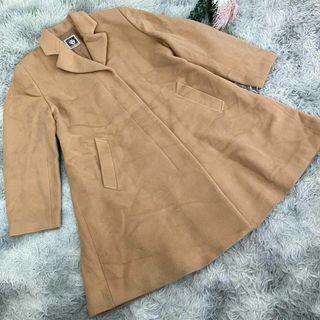 アンクライン(ANNE KLEIN)の【ANNE KLEIN】ベージュ チェスターコート Aライン(ロングコート)