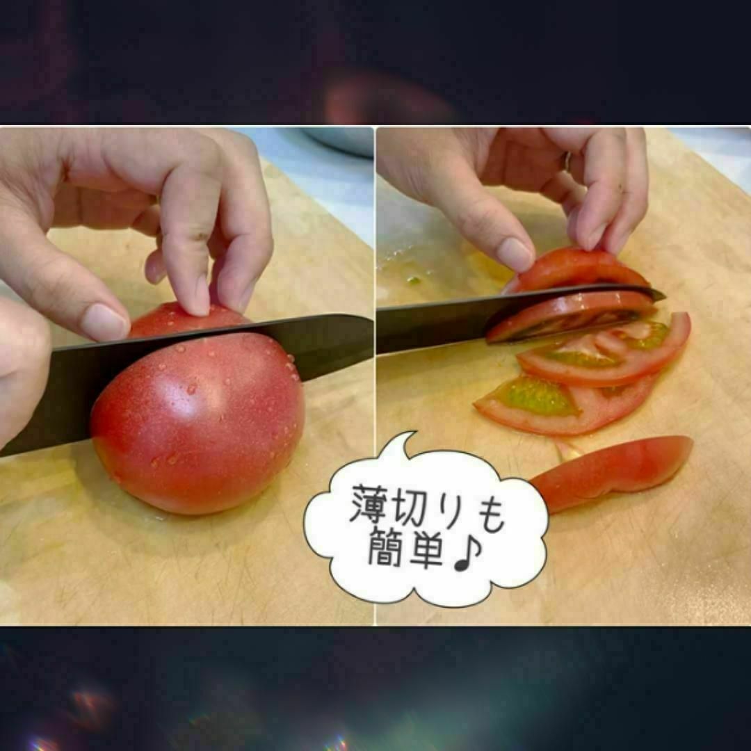 【新品】包丁3本セット 万能包丁 穴あき包丁出刃包丁 調理 ナイフ 包丁セット インテリア/住まい/日用品のキッチン/食器(調理道具/製菓道具)の商品写真