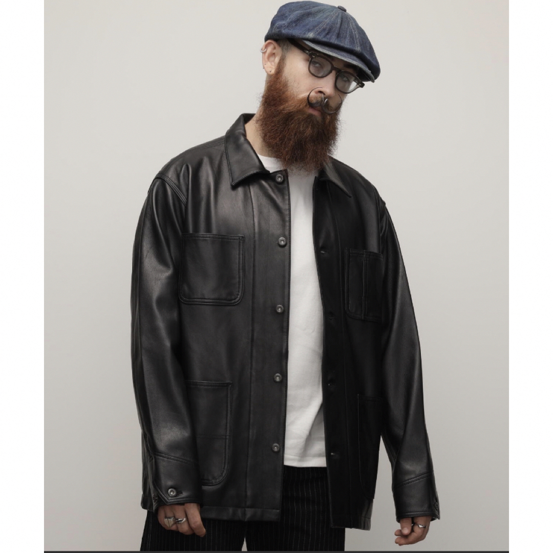 schott - Schott ラムレザー カバーオール XL ブラックの通販 by schott - Schott ラムレザー カバーオール XL ブラックの通販 by