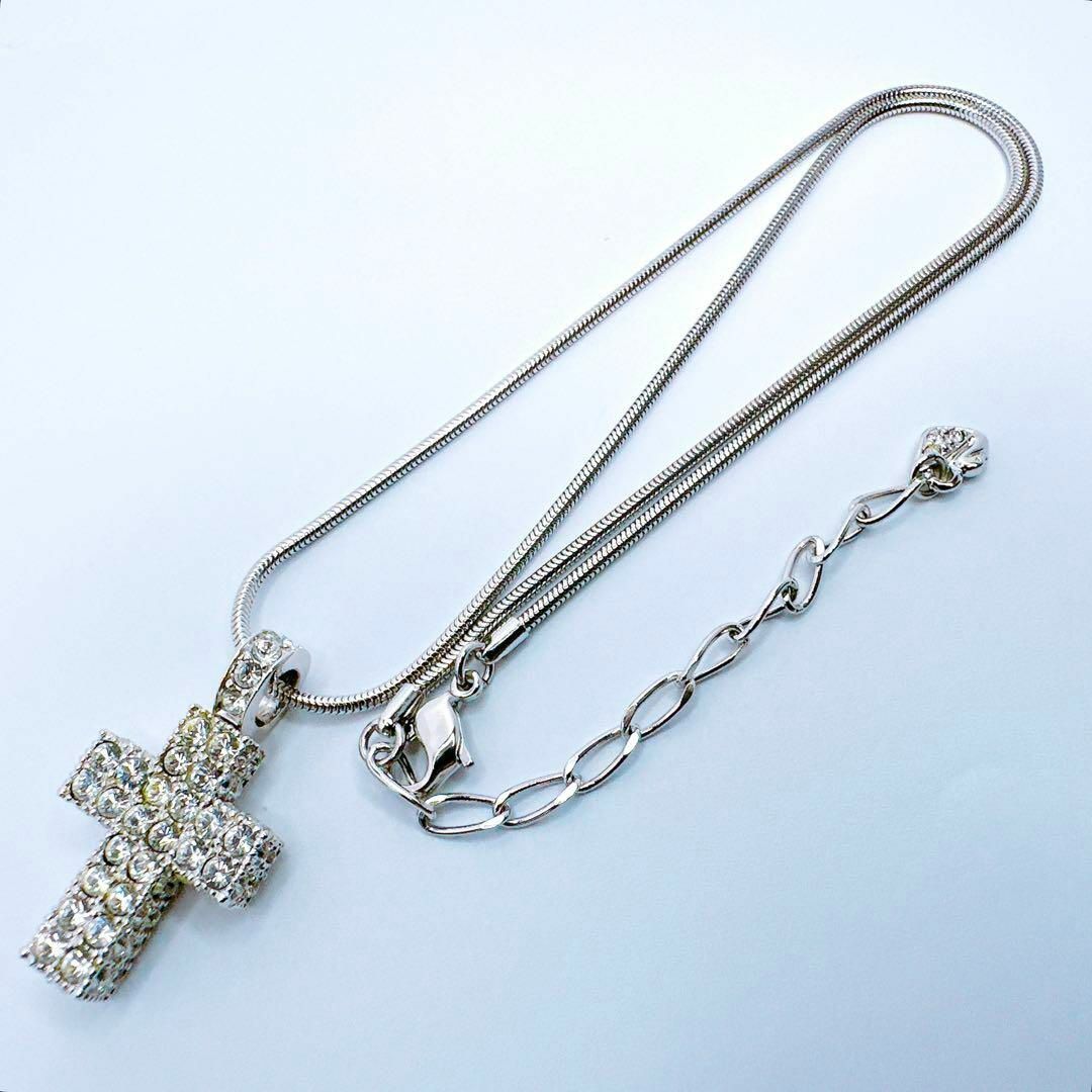 SWAROVSKI - 極美品✨スワロフスキー クロス 十字架 ライン SWAROVSKI - 極美品✨スワロフスキー クロス 十字架 ライン