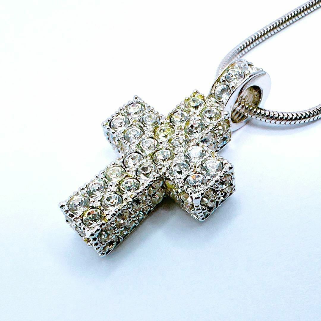 SWAROVSKI - 極美品✨スワロフスキー クロス 十字架 ライン SWAROVSKI - 極美品✨スワロフスキー クロス 十字架 ライン